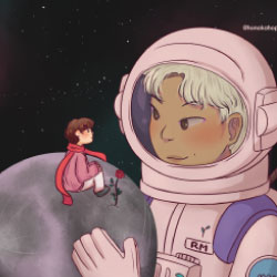 fanart bts seokjin y namjoon